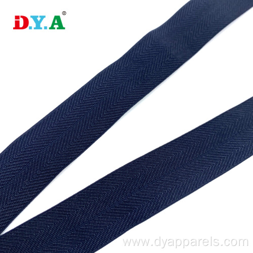 Spandex Ribbon Herringbone Fold Over Elastic